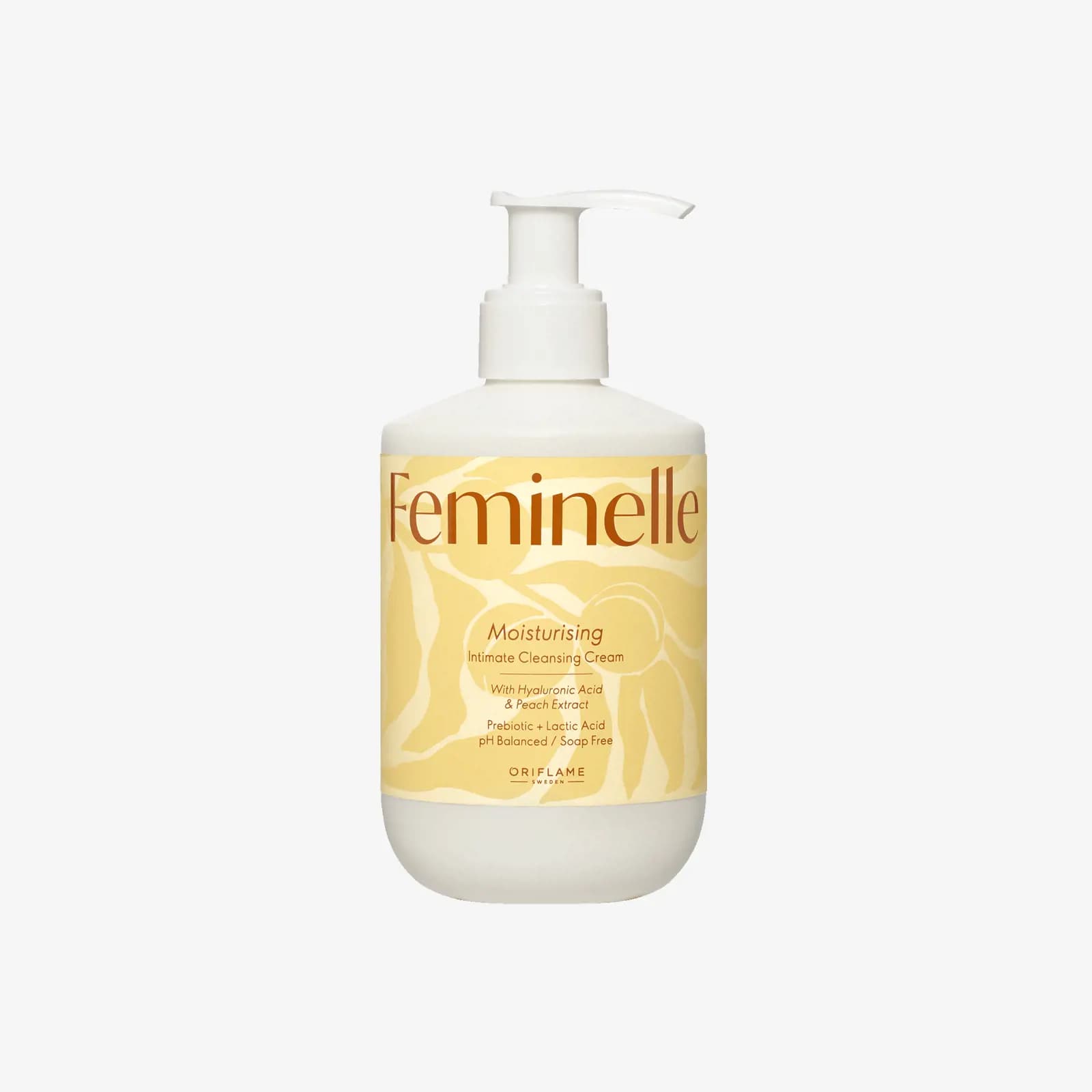 Moisturising Intimate Cleansing Cream with Hyaluronic Acid and Peach Extract